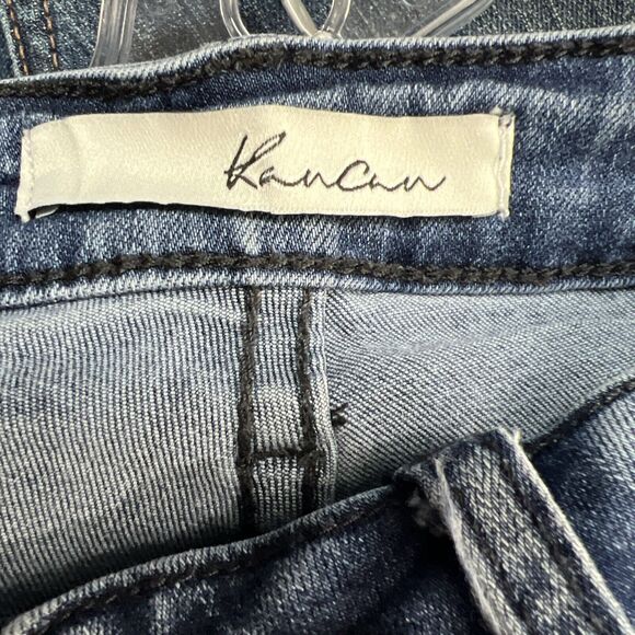 KanCan Blue Denim Skinny Preppy  Normcore Jeans Women's Size 3/25 - Picture 10 of 16